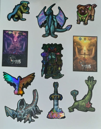 GEM SEEKERS STICKER COLLECTION